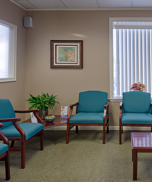 Newington dental office waiting room