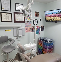 Dental treatment room