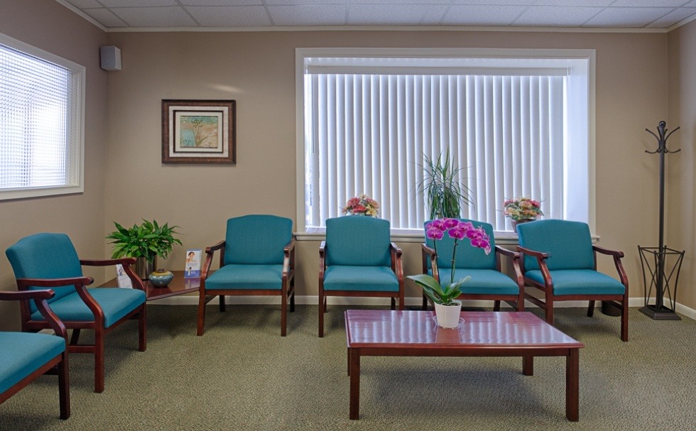 Newington dental office waiting room