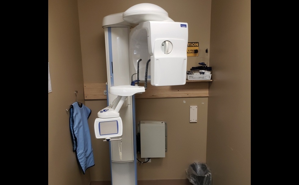 3 D C T cone beam x-ray scanner